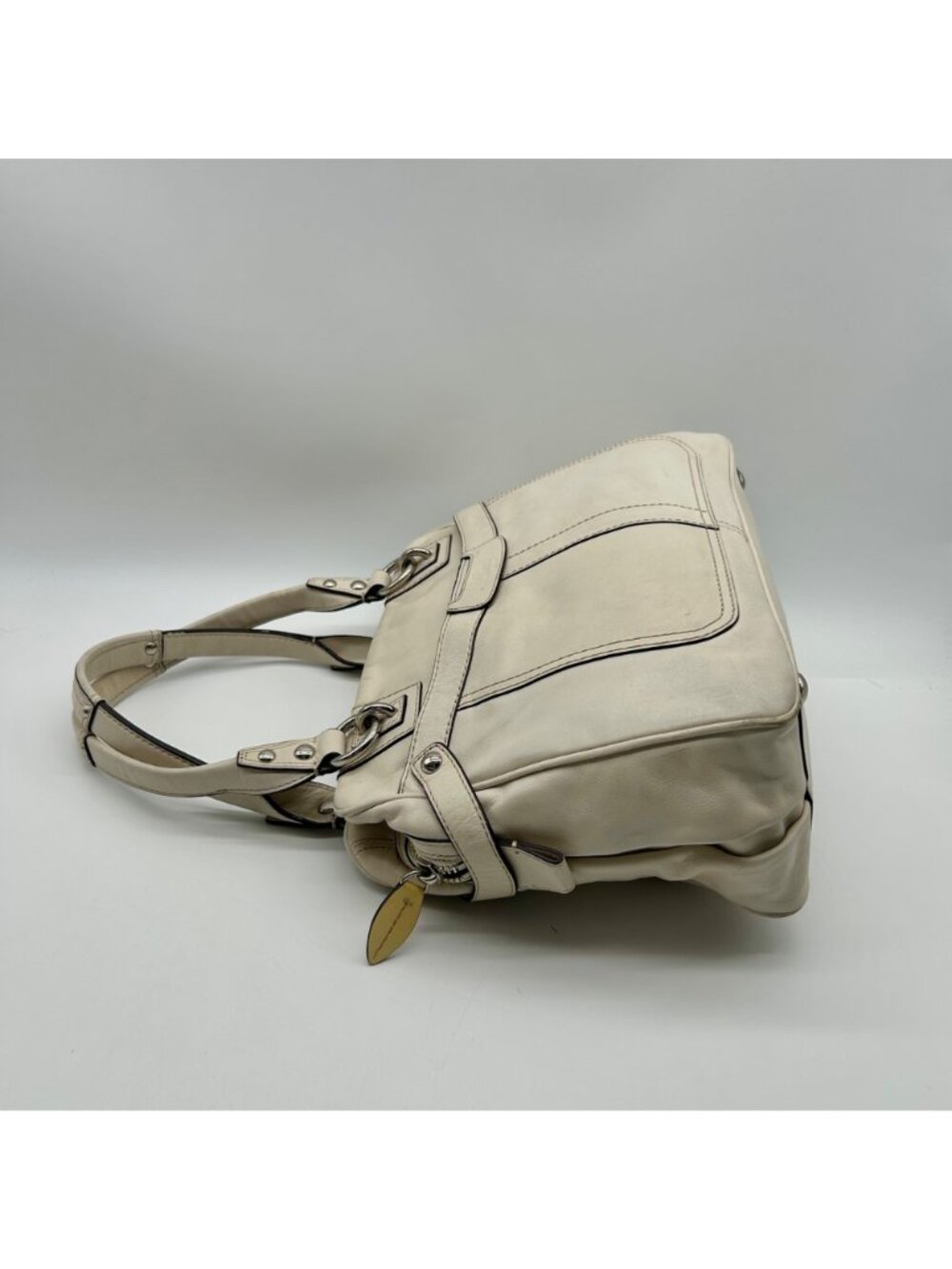 Coach White Soho Leather Satchel - Picture 3 of 11